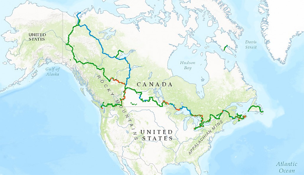 The Great Trail Map Pedego Canada 1030x595 