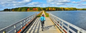 bicycle on the great trail Canada trans-Canada trail