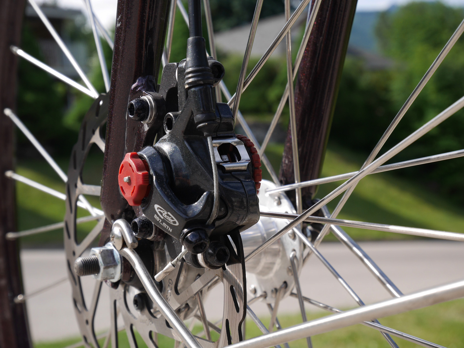 squeaky bicycle brakes