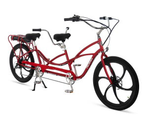 red-pedego-electric-bike-studio-photo
