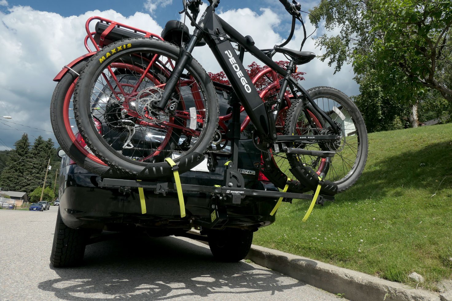 electric bike rack