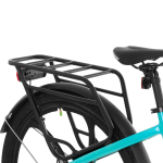 close up of a rear rack for the Avenue bike